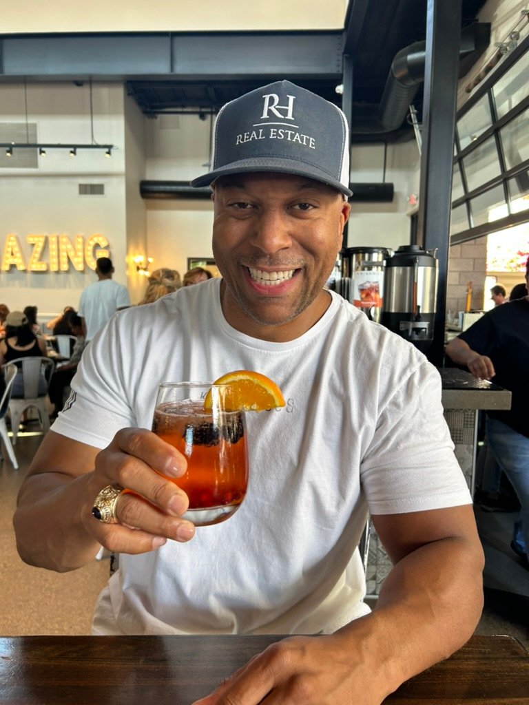 Romando Harrison at a Scottsdale restaurant